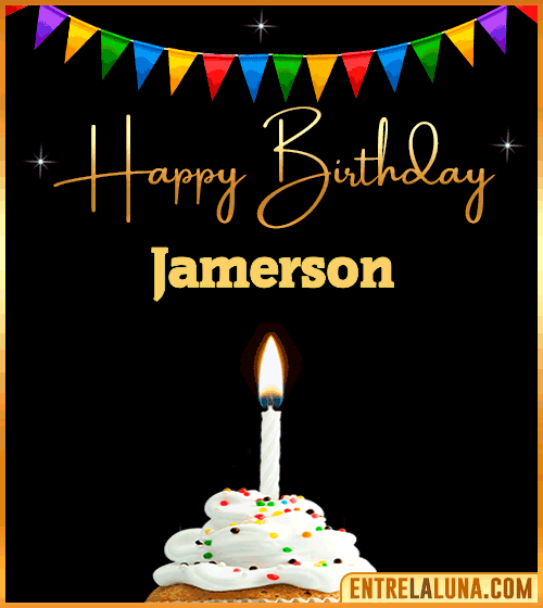 GiF Happy Birthday Jamerson